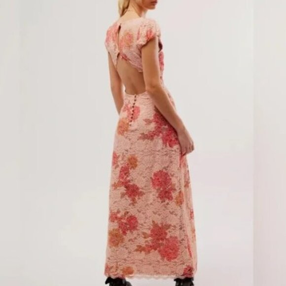Free People Butterfly Babe Lace Maxi Dress - Picture 2 of 10